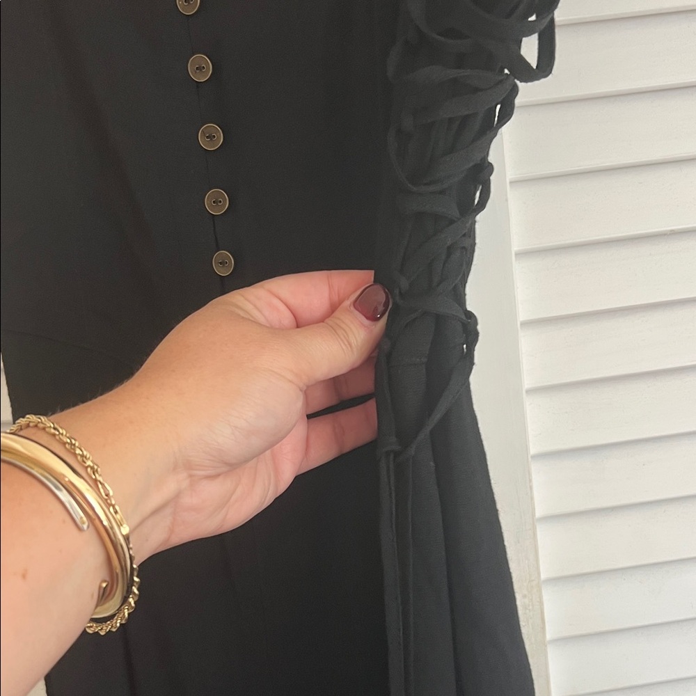 Maeve by Anthropologie Elegant Black Maxi Dress - Picture 6 of 10